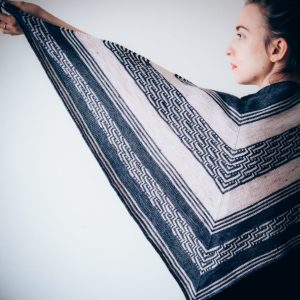 Majestic Shawl Knitting Pattern
