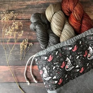 Yarn Collective Bloomsbury DK and Birch Grove Project Bag
