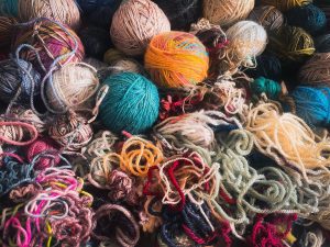 Scrap yarn
