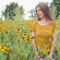 Solstice Top Lovely Lace Knits