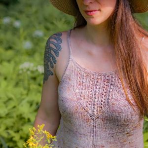 Gelato Tank Top Knitting Pattern - Patron de tricot camisole Gelato