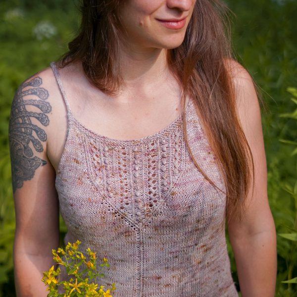 Gelato Tank Top Knitting Pattern - Patron de tricot camisole Gelato