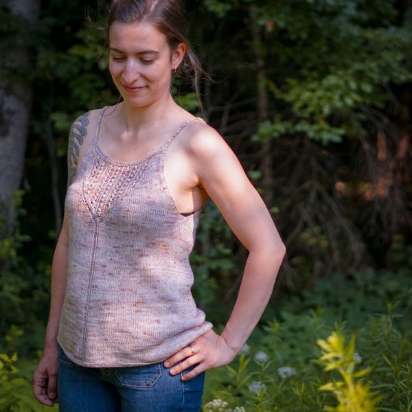 Gelato Tank Top Knitting Pattern - Patron de tricot camisole Gelato