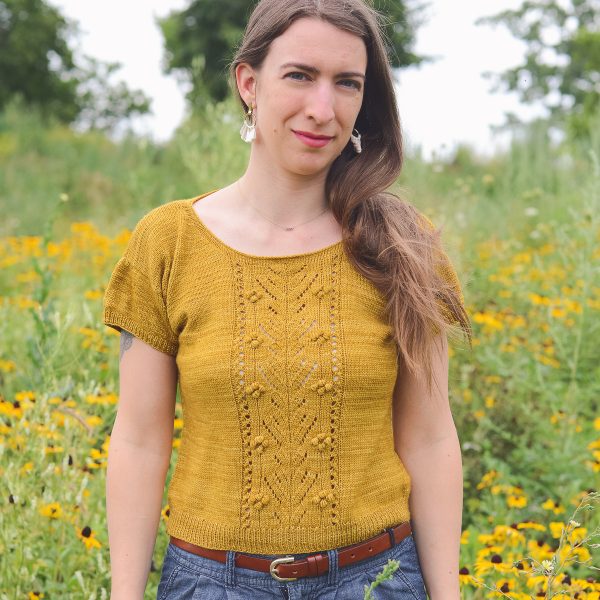 Solstice Top knitting pattern