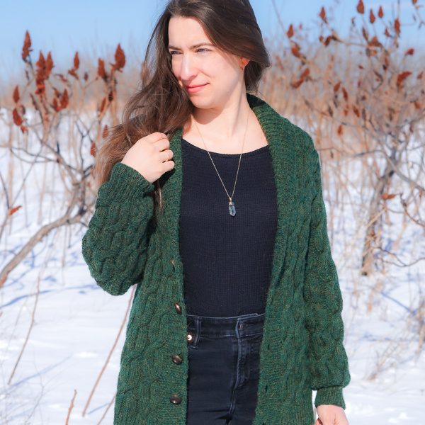 Lazy Day Cardigan Knitting Pattern - Patron de tricot Cardigan Journée douce