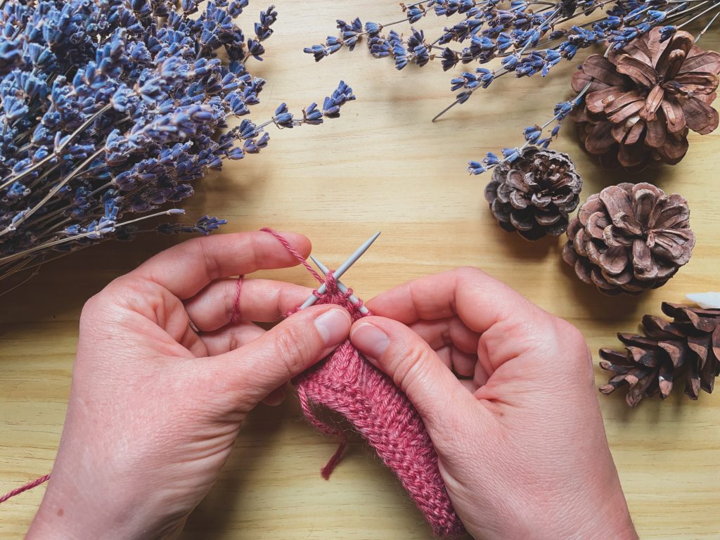 How to knit a lateral vikkel estonian braid - Comment tricoter une tresse latérale horizontale Vikkel estonienne