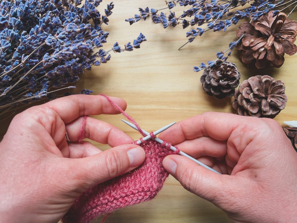 How to knit a lateral vikkel estonian braid - Comment tricoter une tresse latérale horizontale Vikkel estonienne