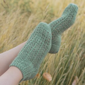 Meadow Socks Knitting Pattern patron de tricot chaussettes prairie