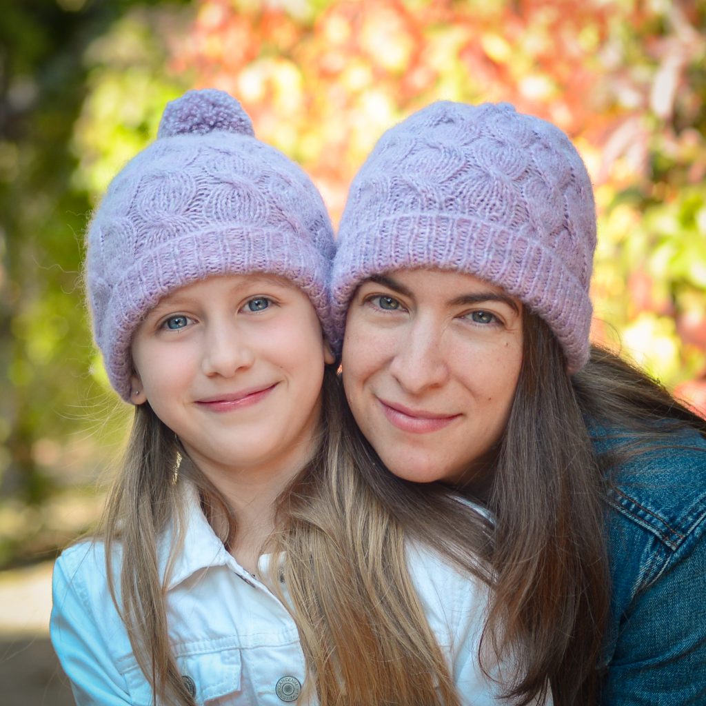 Cable Cloud Hat Knitting Pattern - Patron de tricot bonnet Nuage de torsades