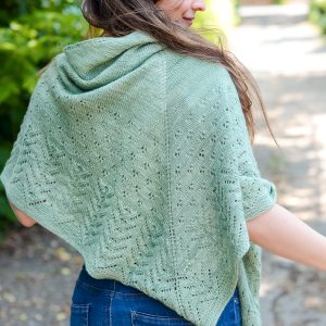 Patron de tricot châle Greenlace Shawl Knitting Pattern